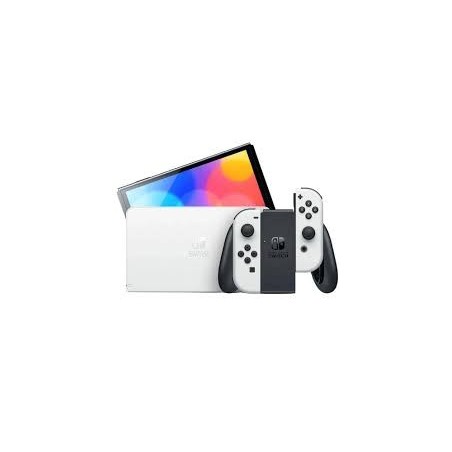 Consola Nintendo Switch OLED White + Super Mario Wonder Bundle HRGSKAASD