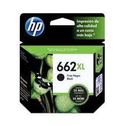 HP 662XL - Alto rendimiento - negro - original - Ink Advantage - cartucho de tinta - para Deskjet 1516, Ink Advantage 15XX, Ink