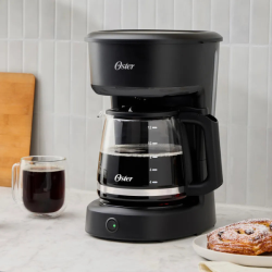 Cafetera Oster 12 Tazas Negro BVSTDCS121BN