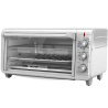 Black + Decker Horno con Freidora de Aire 8 rebanadas inox TO3265xSSLA