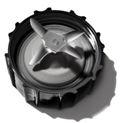 Black + Decker licuadora 10 veloc jarra vidrio 550w negra BLBD210GB