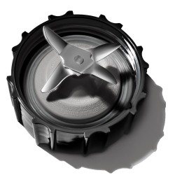 Black + decker licuadora pulverix 12 veloc 700w plata +vaso personal  BL1140MS