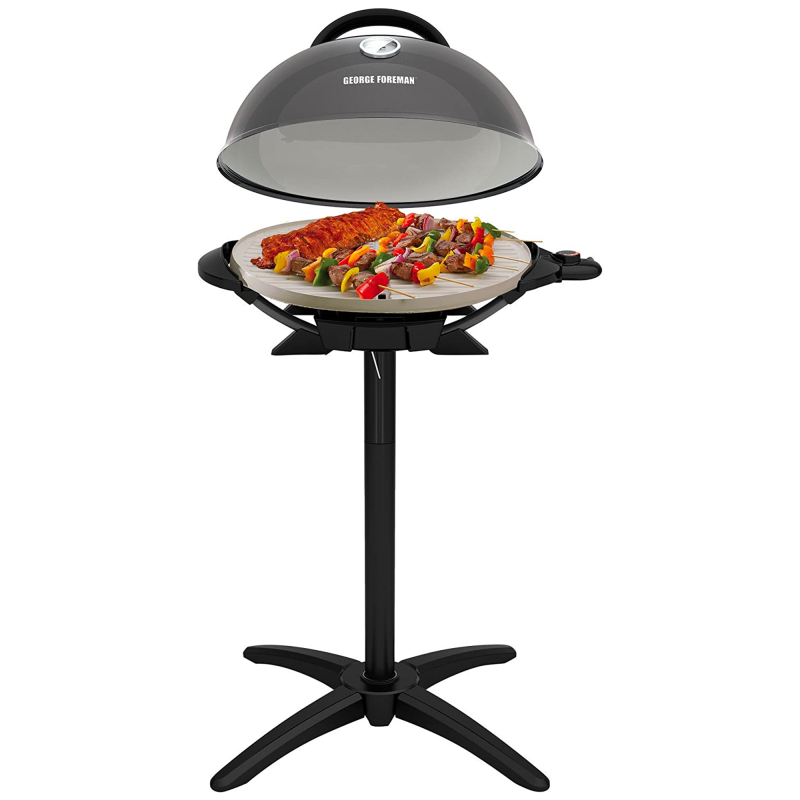 George foreman parrilla tipo grill 15 porciones con pedestal GFO3320GMLA
