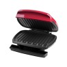George foreman parrilla tipo grill 5 porciones roja GR350FRLA