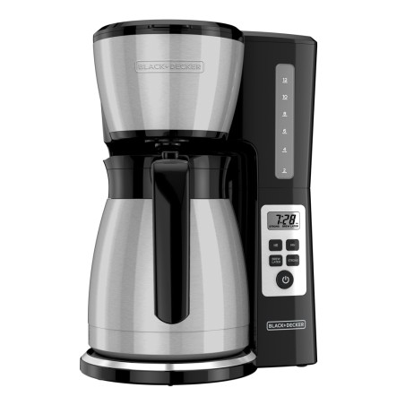 Black + Decker cafetera termica 12 tazas  CM2046SLA