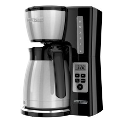 Black + Decker cafetera termica 12 tazas  CM2046SLA