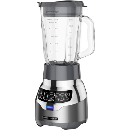 Black + Decker licuadora digital 900w silenciosa inox + vaso personal BL1300DGPLA