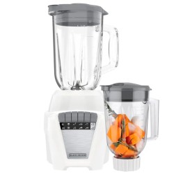 Black + Decker licuadora 1.25 lt color blanca  BL08763WDLA