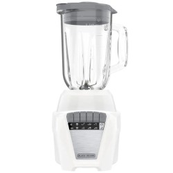 Black + Decker licuadora 1.25 lt color blanca  BL08763WDLA