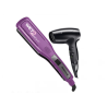 Remington combo secador y alisador ceramica mas iones wet S8001D5000F