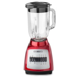 Black + Decker licuadora jarra vidrio 10 velocidadesBLBD210GSR