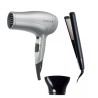 Remington combo secador + plancha de cabello  titaniun  S4A500D3019F