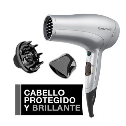 Remington combo secador + plancha de cabello  titaniun  S4A500D3019F