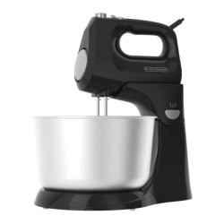 Black + Decker batidora 250W  tazon vidrio y inox  MX91251BDLA