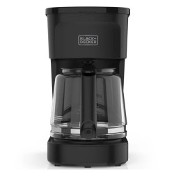 Black + Decker cafetera 12 tazas switch negro mate  CM00210BDLA