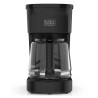 Black + Decker cafetera 12 tazas switch negro mate  CM00210BDLA
