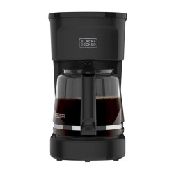 Black + Decker cafetera 12 tazas switch negro mate  CM00210BDLA