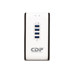 CDP regulador con 4 puertos usb 8 salidas 1000va r2cuAVR1008
