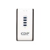 CDP regulador con 4 puertos usb 8 salidas 1000va r2cuAVR1008