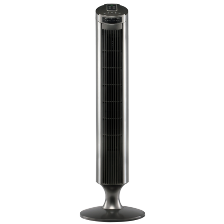 CHIQ ventilador de torre 33pulg  temporizador negro con control remoto  CQVJ33E1O1B