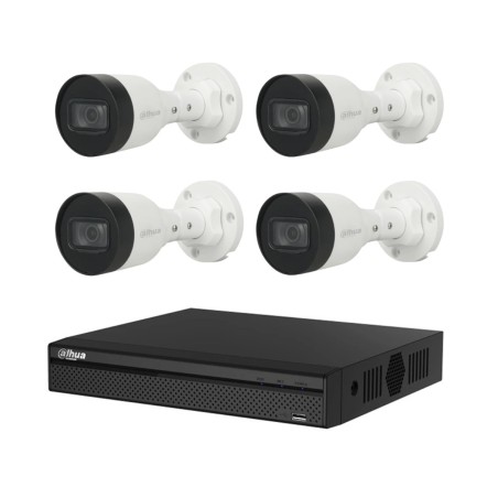 Dahua cooper 5MP 4 camaras 4ch HDCVI KIT SpnKITXVR1B04HI4B2A51N0280BS2