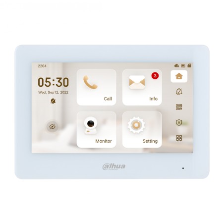 Dahua monitor interior wifi tactil de 6 canales DHIVTH5421HWW  1.0.01.15.11992