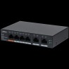 Dahua conmutador gigabit 6 puertos con 4 Puertos PoE DHCS40064GT60  1.0.01.20.112439002