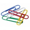 Elite clip standard 33 mm plastico colores caja 100 unid elCP33