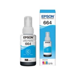 Epson botella tinta cyan  para L110L210L350L355L555  6500Pag   T664220AL