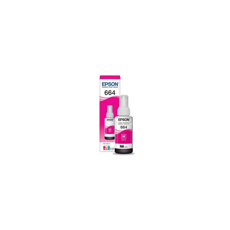 Epson botella tinta magenta para L110L210L350L355L555  6500Pag   T664320AL