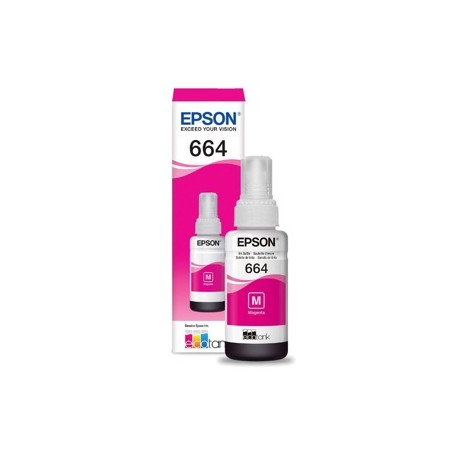 Epson botella tinta magenta para L110L210L350L355L555  6500Pag   T664320AL