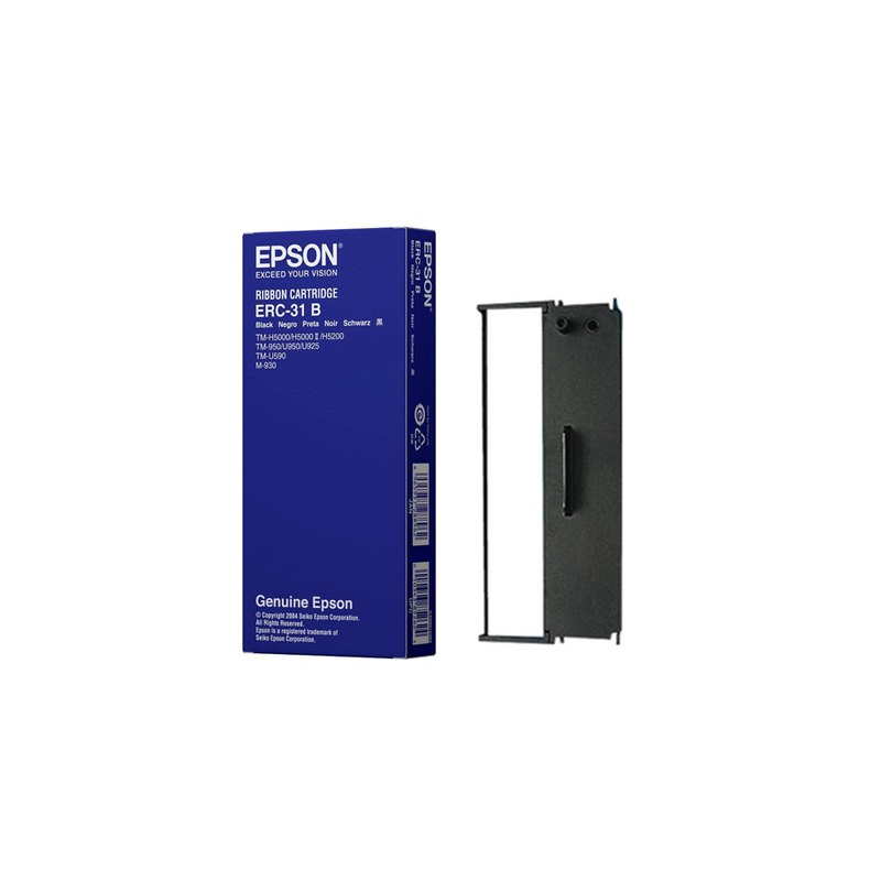 Epson cinta negra para TM 930TMH5000 liTMU590TMU950    ERC31B