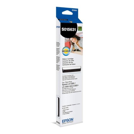 Epson cinta negra edg ribbon cartridge  para LX350LX300   S015631