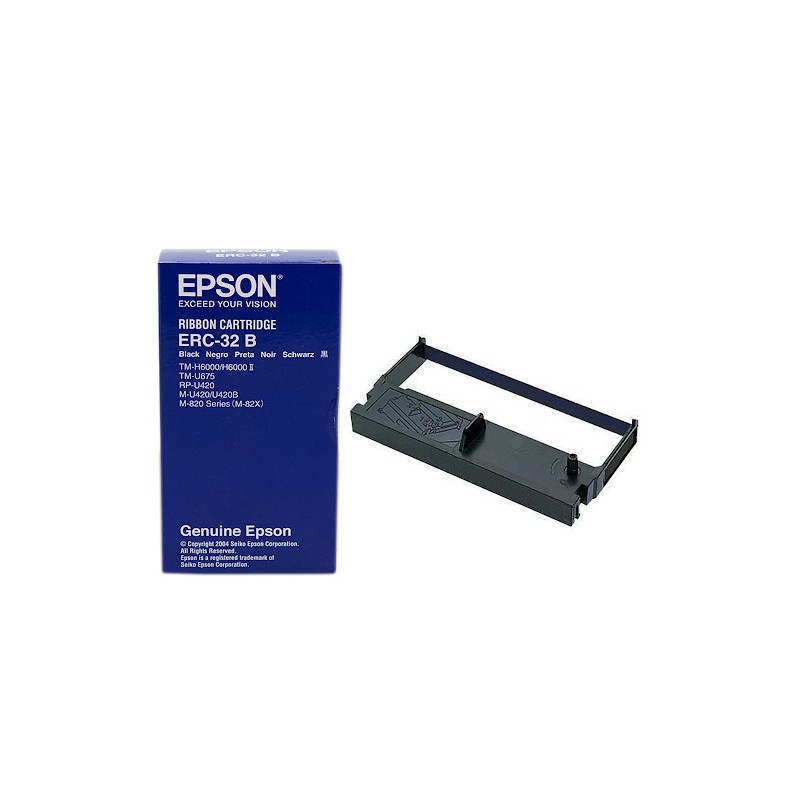 Epson cinta negra ERC32B tmu675  TMH6000