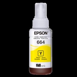 Epson botella tinta amarilla T664420AL para L110220350355555 6500 Pag