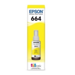 Epson botella tinta amarilla T664420AL para L110220350355555 6500 Pag