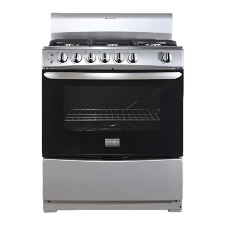 Frigidaire cocina de gas 30pulg  6 quemadores silver FKGH30C3MDQG