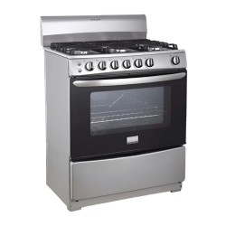 Frigidaire cocina de gas 30pulg  6 quemadores silver FKGH30C3MDQG