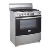 Frigidaire cocina de gas 30pulg  6 quemadores silver FKGH30C3MDQG