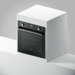 Frigidaire Horno 24pulg  de Convección Empotrable Negro Eléctrico FOE2480MHB
