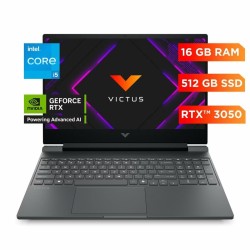 HP Notebook VICTUS  15.6pulg  FHD 144Hz NT  Core I513420H 16GB  512GB  RTX3050 6GB  Win11  Gamepass  Silver 15fa2014la BA1U5LA