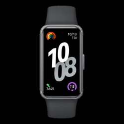 Huawei Band 10 cuerpo plástico negro 55020EES