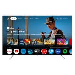 JVC televisor ISDBT 86pulg  QLED 4K Frameless con google TV OS  LT86KB738
