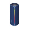 JVC audio portable bluetooth 5.4 45W 20W RMS  Bluetooth luces de ambiente color azul  XSKY3115A
