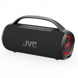 JVC audio portable boombox bluetooth 50W con anillo RGB resistente al agua IPX6  XSKY5215B