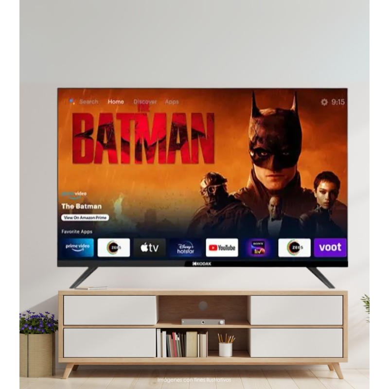 Kodak televisor uhd 55pulg   google tv  55SVA1003BT