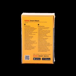 Kodak reloj inteligente SW7209 negro 1,72pulg  full touch