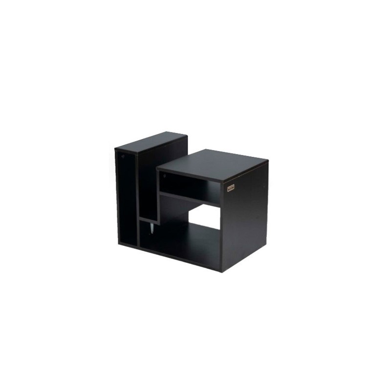 Kenneth Cole mesa auxiliar multifuncional colo negra W60 x H48 x D40 cmKCWD2022056B