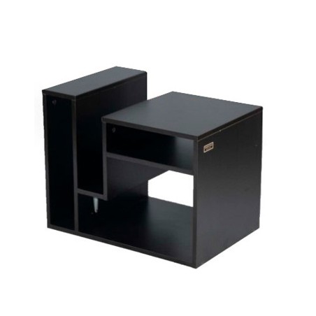 Kenneth Cole mesa auxiliar multifuncional colo negra W60 x H48 x D40 cmKCWD2022056B