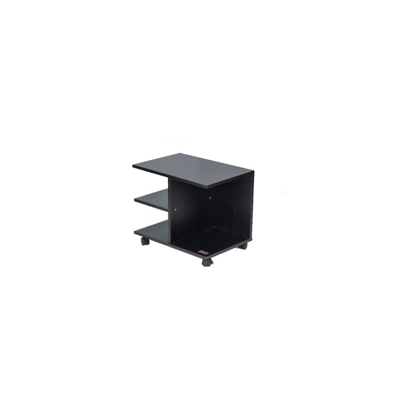 Kenneth Cole mesa al lado moderna con rueda colo negro W50 x H42.5 x D35 cmKCWD2022057B